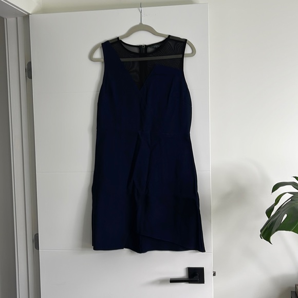 TOPSHOP DRESS DARK BLUE FOR WOMEN - Picture 3 of 7